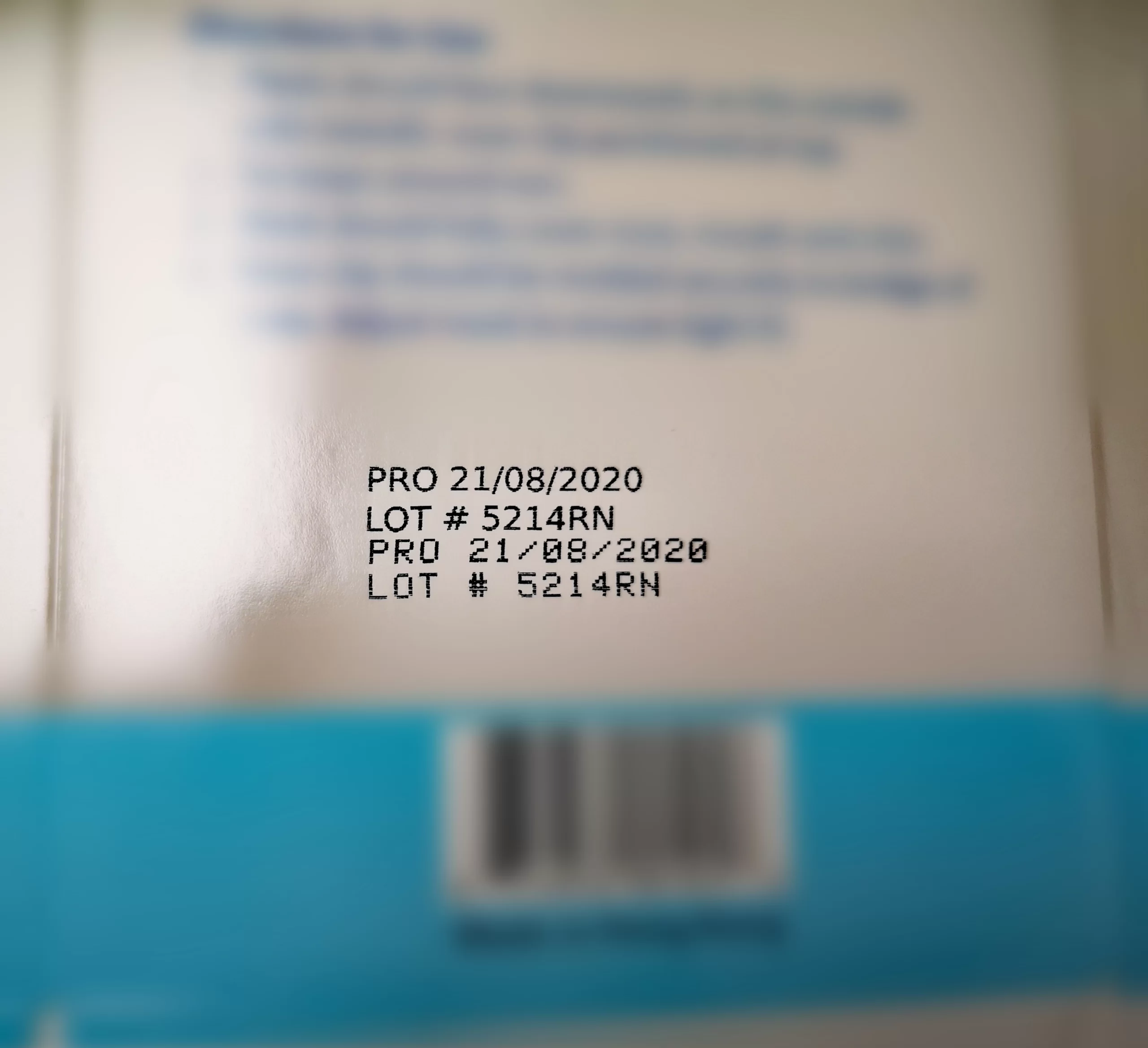 TIJ Printer print sample